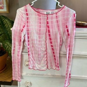 pink Princess Polly long sleeve